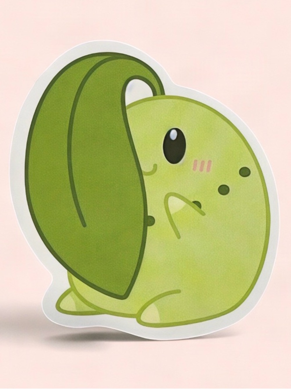Chikorita Pokémon Sticker | Cute Kawaii Grass Type Chibi